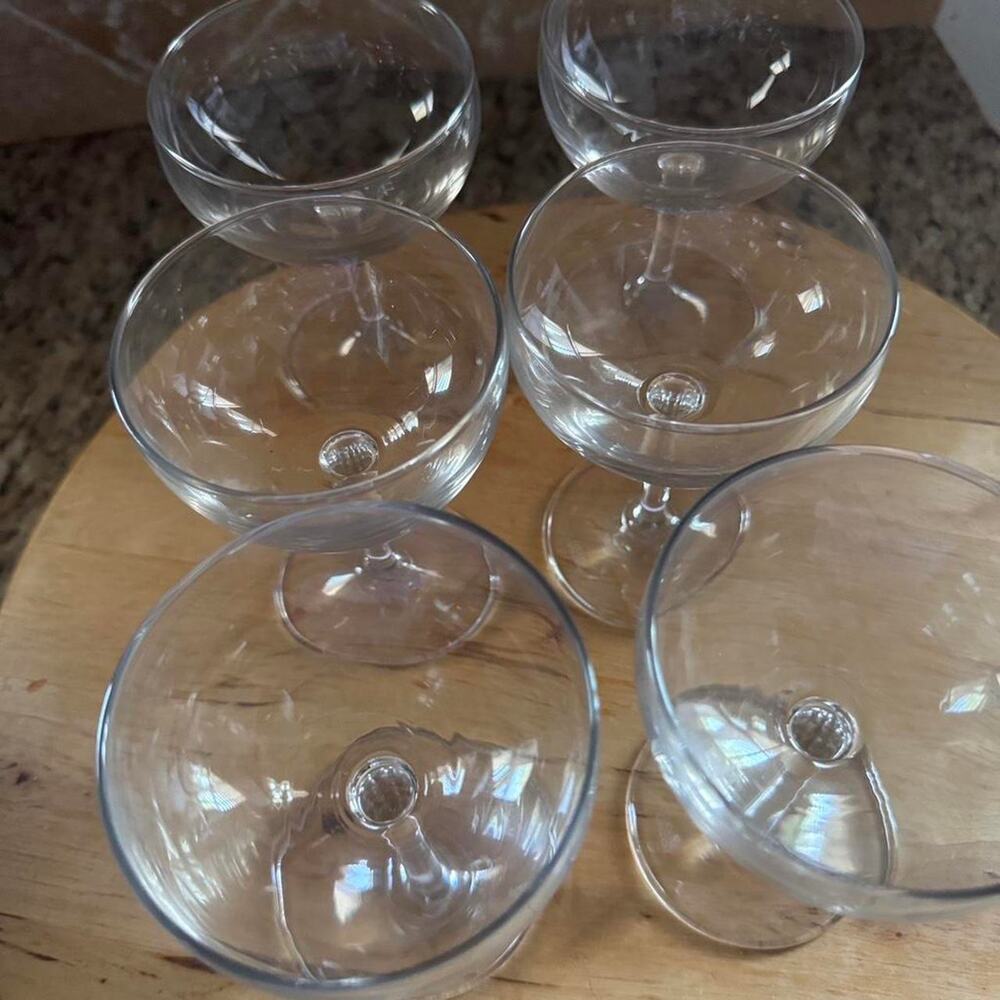 Set of four clear coupe